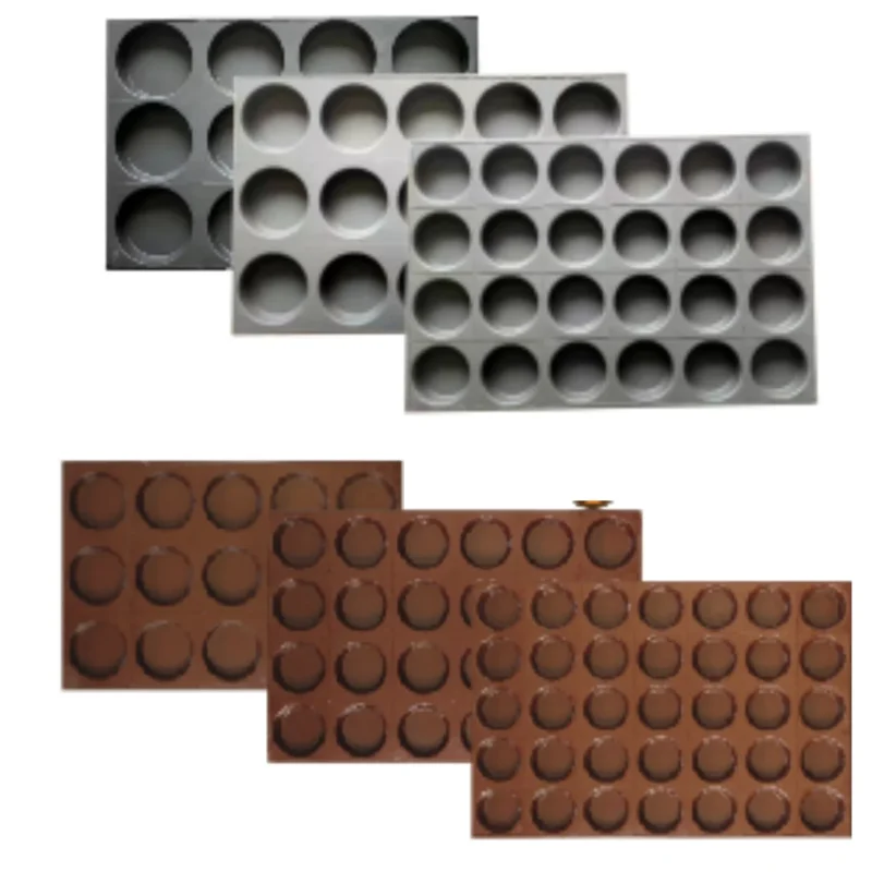 R&M multi mold sheet pans 400x600mm muffin bun trays