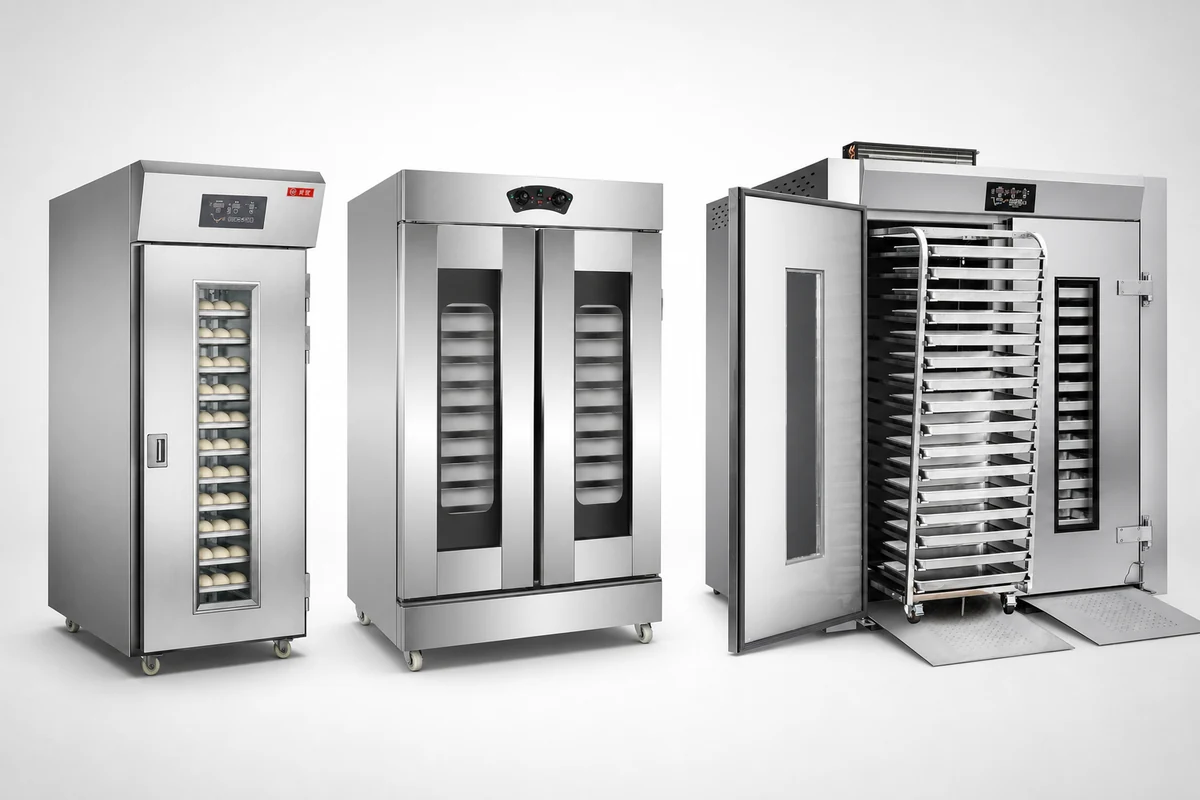 Pizza dough proofer — same-day proofing and cold fermentation retarder proofer