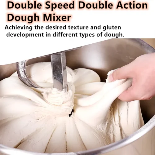bread dough maker machine – bowl, hook and working area
