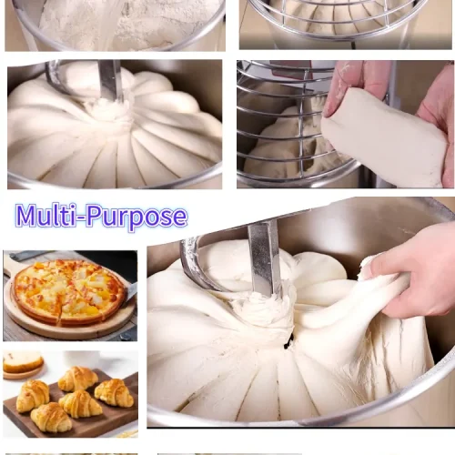 RM-S Bread Dough Spiral Mixer – application view