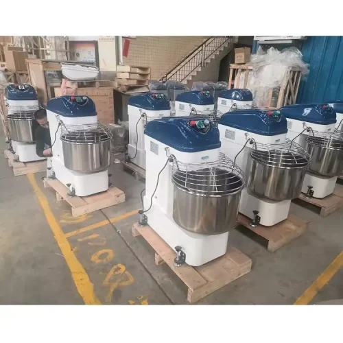 RM-S Bread Dough Spiral Mixer – factory and shipment view