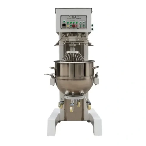 industrial food mixer – bowl, hook and working area
