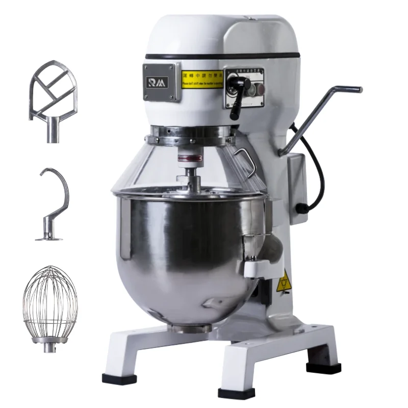 20 litre planetary mixer RMD-20 – hero three-quarter view