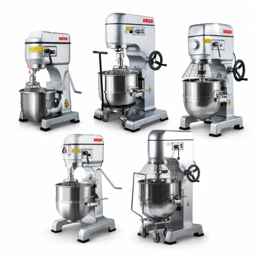 20 quart planetary mixer – series lineup side views