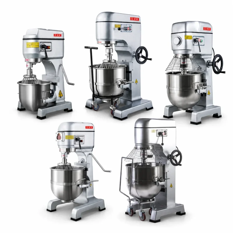 commercial planetary mixer RMD-10–RMD-80 – hero three-quarter view