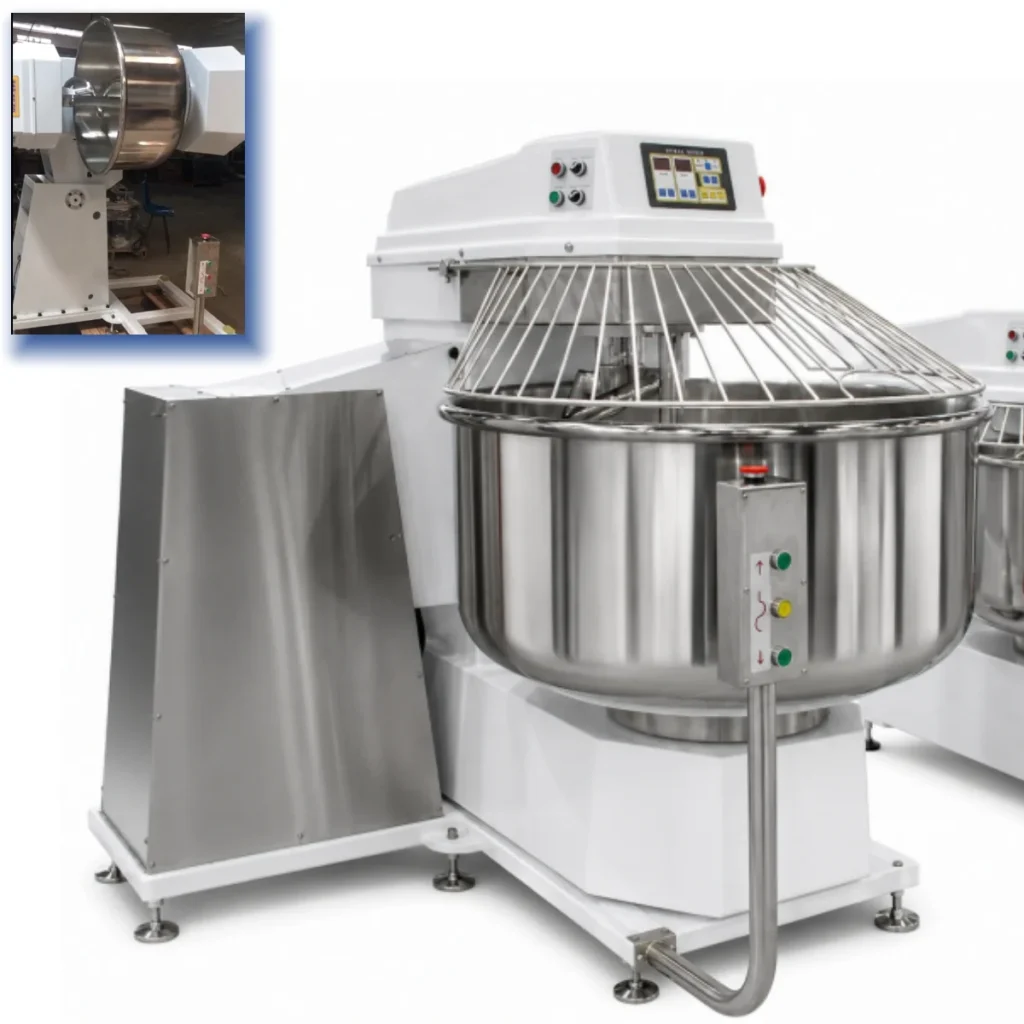 automatic dough mixer RMJ-75F / 100F / 125F / 150F – hero three-quarter view