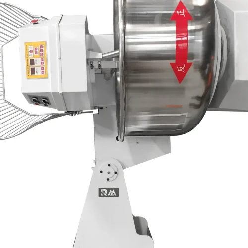 industrial mixer for dough – side view with dimensions