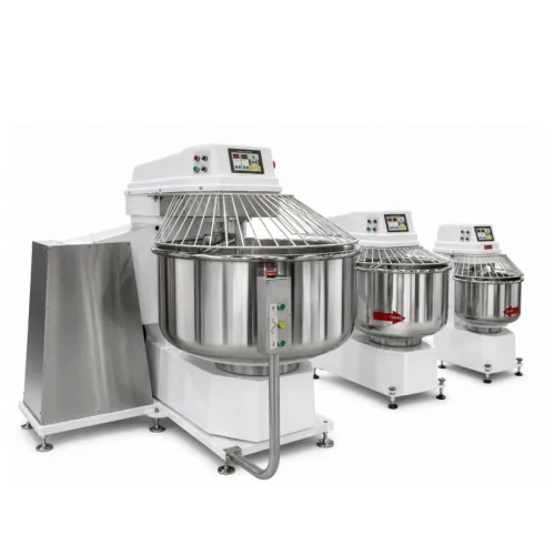 RMJ-F Automatic Self-Tipping Spiral Mixer – series lineup view