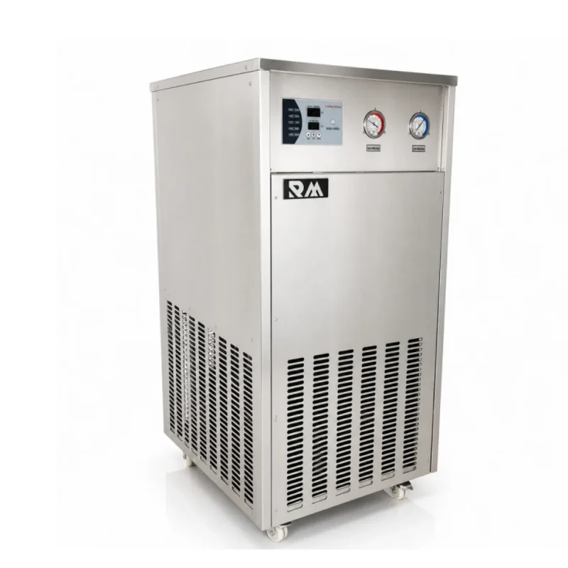 R&M RML-200 2hp water chiller 200L/H 220V single phase 5-25C 130L stainless tank micro-computer control