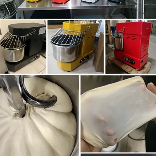 RMSX Countertop Spiral Dough Mixer – front controls and guard