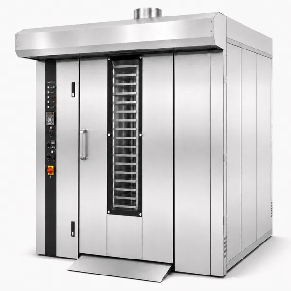 32 tray commercial rotary rack oven for bread baking