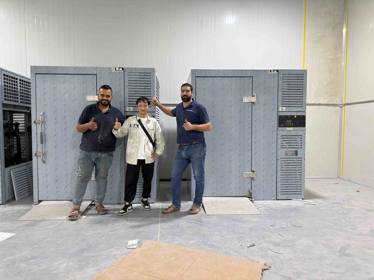 Saudi Arabia Food Factory — Industrial Blast Freezer Quick-Freeze Units Installed by R&M Machinery