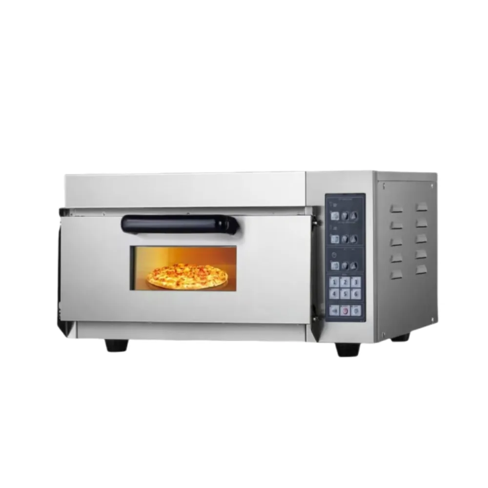 R&M single deck digital electric pizza oven countertop 570x560x270mm 350°C
