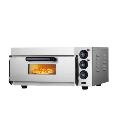 R&M single deck knob control electric pizza oven countertop 570x560mm
