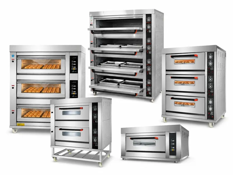 Commercial deck oven for artisan bread baking — R&M