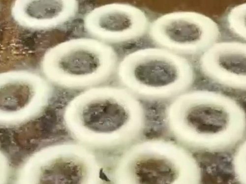 Tabletop donut fryer RMT-102 semi automatic donut machine hand cranked 3 shape molds