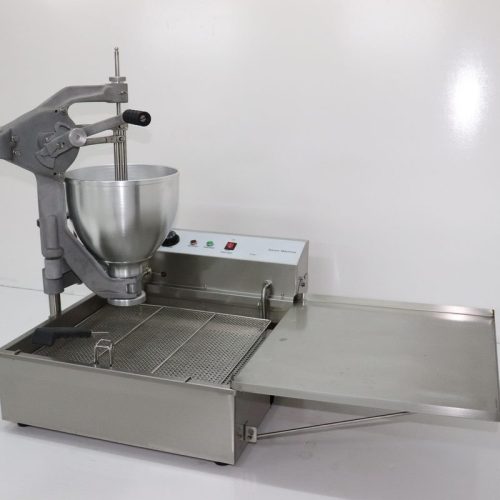 Countertop donut fryer 9L hopper 3 gear thickness adjustment commercial donut maker