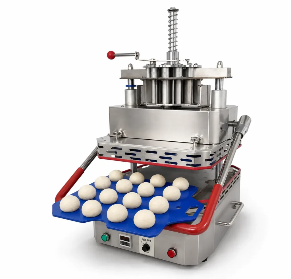 R&M RMG-16ST tabletop dough divider rounder 16 pcs 30-120g compact