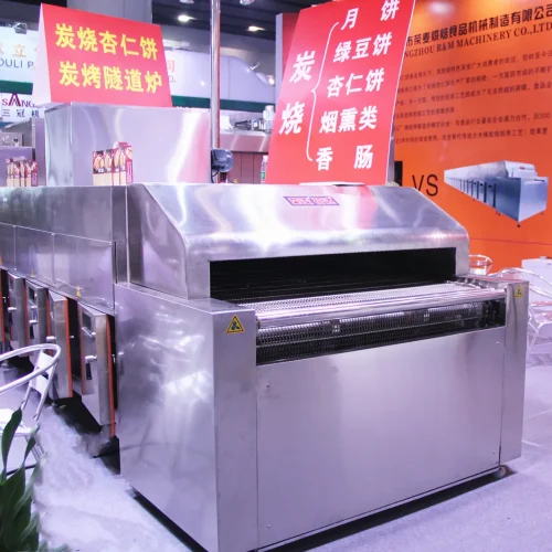 R&M tunnel oven full production line overview — continuous industrial baking system