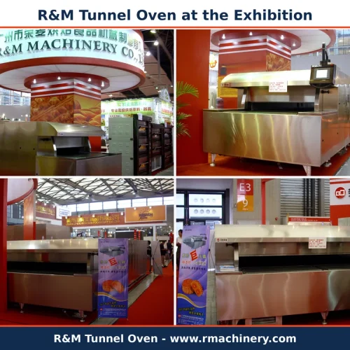 Tunnel oven heating element zone layout — independent upper and lower temperature control