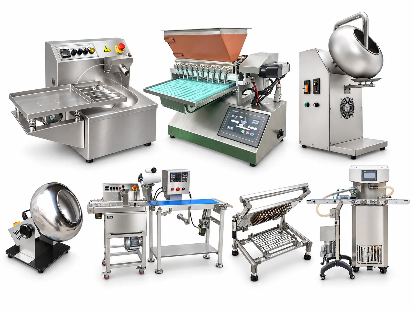 R&M chocolate making machine - chocolate tempering and coating machines for confectionery