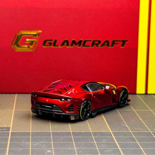 GLAMCRAFT 812 Competizione model rear end and logo close‑up