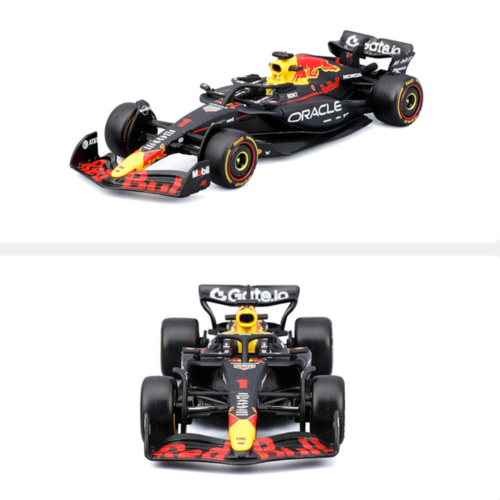 Outer retail packaging box for 1:43 RB21‑style formula model