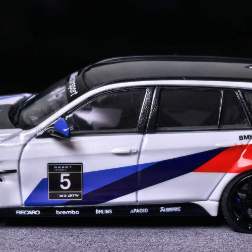 F81 M3 GT4 CS Touring miniature diecast car front side display