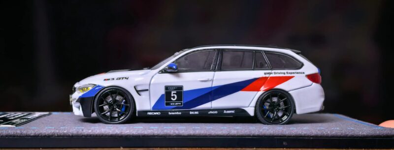 1/64 scale F81 M3 GT4 CS Touring limited edition car model photo