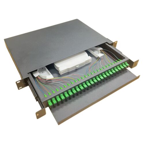 24 Port SC APC Simplex Terminal Box - ODF - hloptical.com
