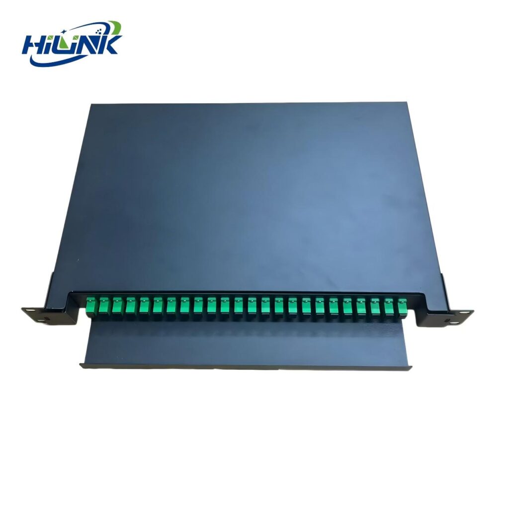 24 Port SC APC Simplex Terminal Box - ODF - hloptical.com