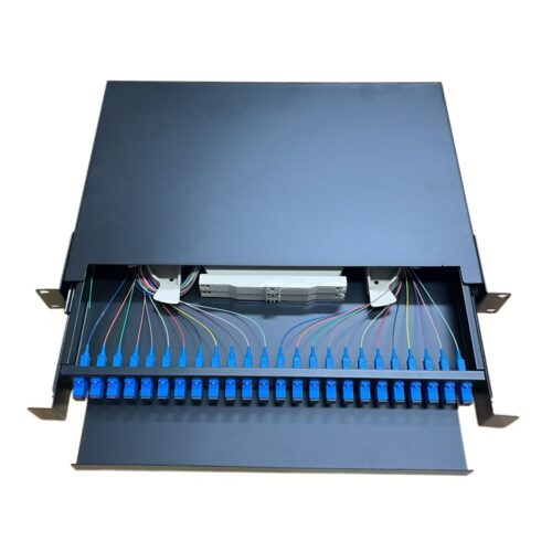 24 Port SC UPC Simplex Terminal Box - ODF - hloptical.com