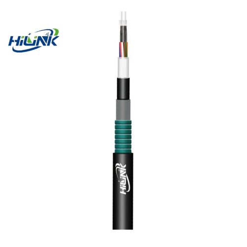GYFTZA 53 Loose Tube Layer Stranded Non-metallic ReinforcedCore Armored Flame-retardant Optical Cable - Fiber Optical Cabl...