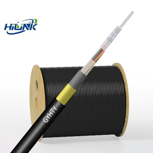 GYHTY Loose Tube Layer Stranded Non-metallic Reinforced Core Optical Cable</trp...