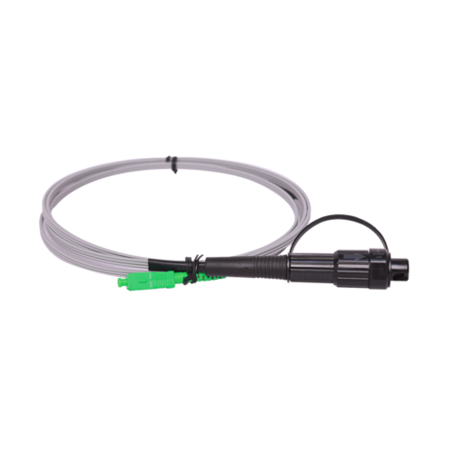 MINI SC APC-SC APC (5X2mm）Grey - Patch Cord & Pigtail - hloptical.com