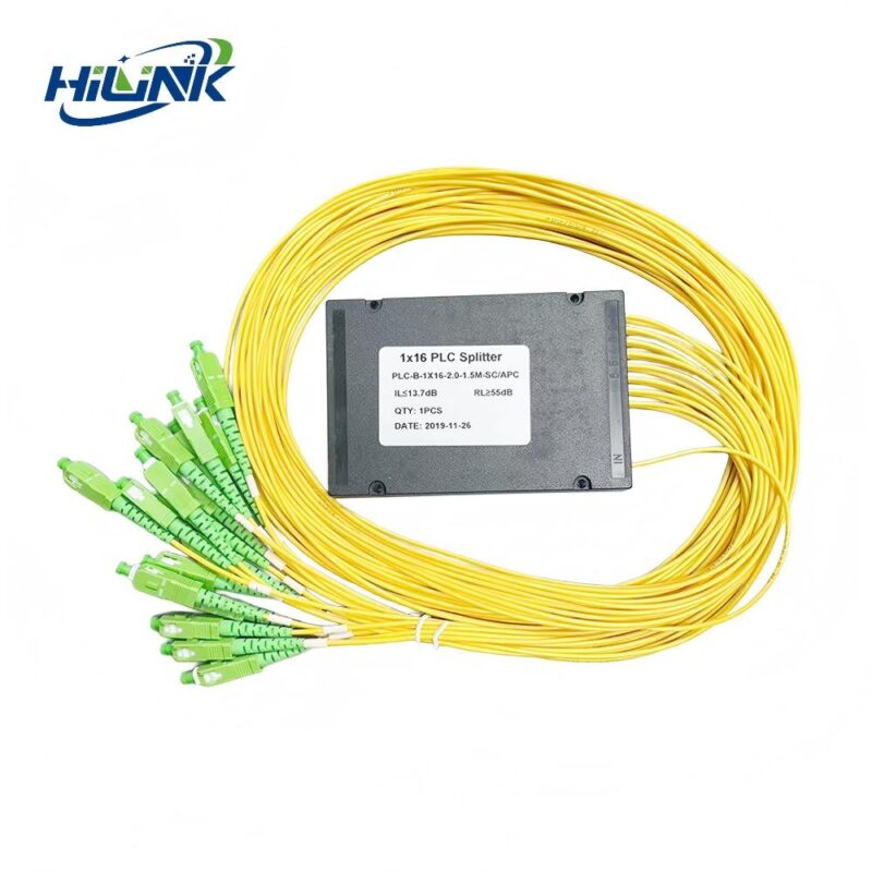 1×16 SC-APC ABS Box Type PLC Splitter - Accessaries - hloptical.com