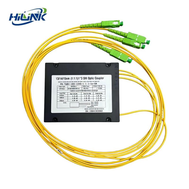 1×3 SC-APC ABS Box Type PLC Splitter - Accessaries - hloptical.com