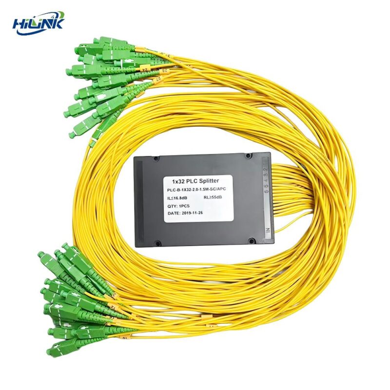 1×32 SC-APC ABS Box Type PLC Splitter - Accessaries - hloptical.com
