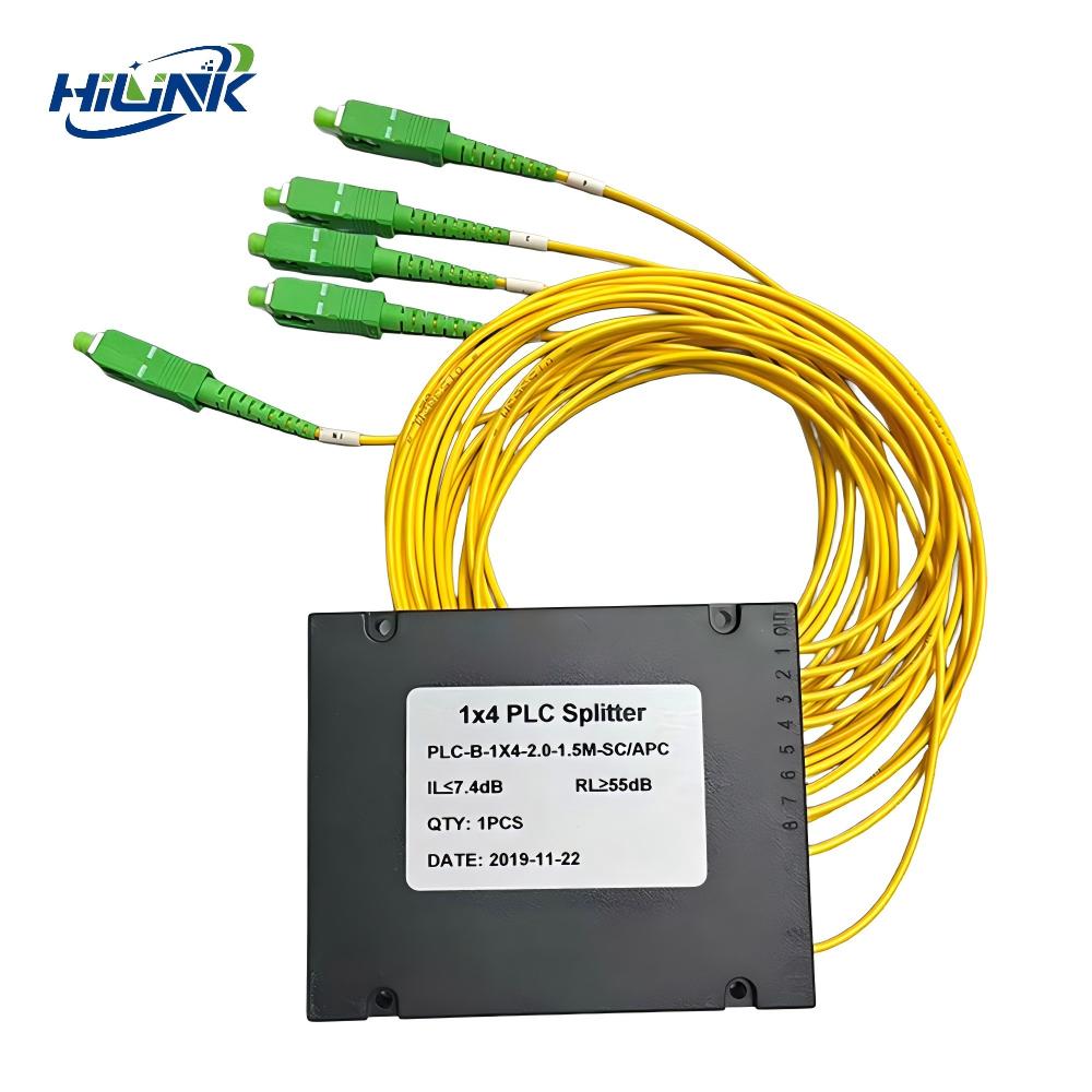 1×4 SC-APC ABS-Splitter im Gehäusetyp PLC – Zubehör –...