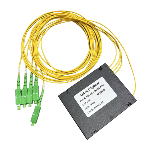 1×4 SC-APC ABS-Splitter im Gehäusetyp PLC – Zubehör –...
