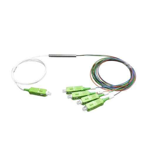 1×4 SC-APC Mini Type PLC Splitter - Accessaries - hloptical.com