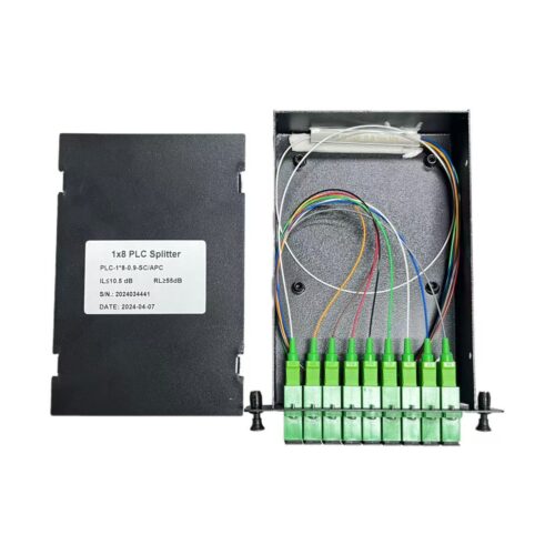 1×8 SC-APC Chassis Type PLC Splitter - Accessaries - hloptical.com