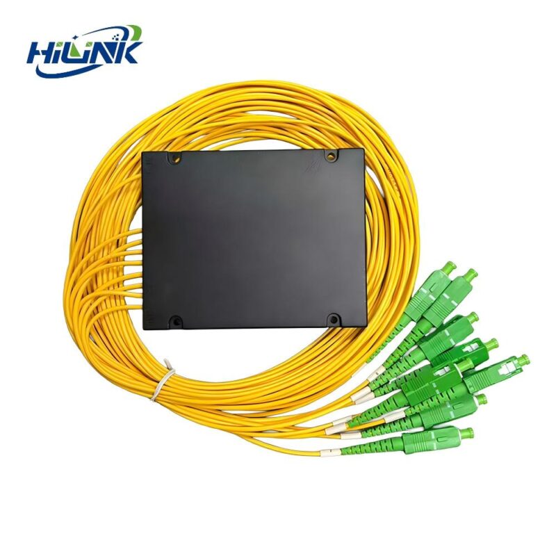 1×8 SC-APC ABS Box Type PLC Splitter - Accessaries - hloptical.com