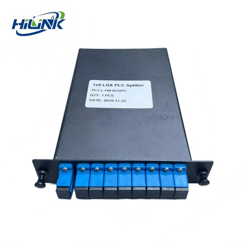 1×8 SC-UPC Chassis Type PLC Splitter - Accessaries - hloptical.com