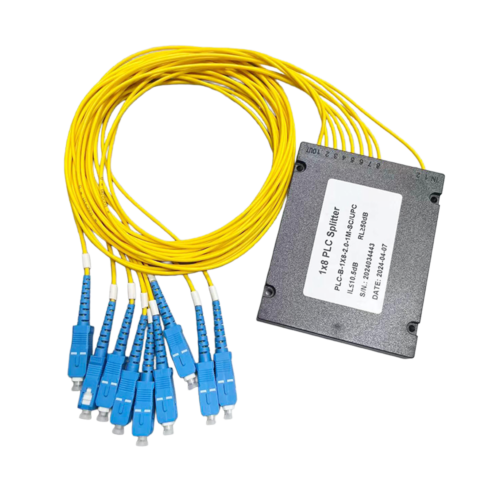 1×8 SC-UPC ABS Box Type PLC Splitter - Accessaries - hloptical.com