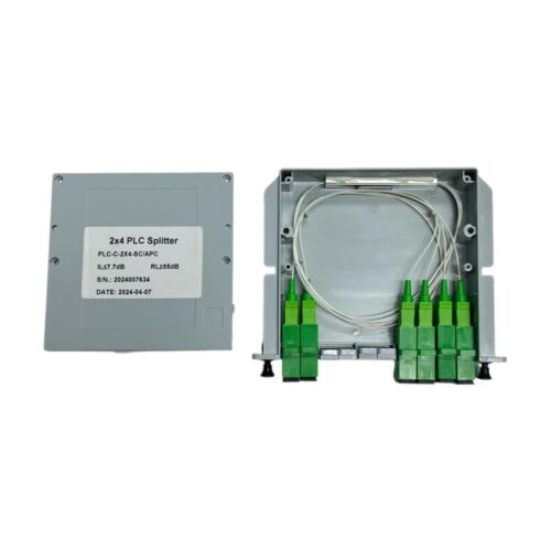 2×4 SC-APC Chassis Type PLC Splitter - Accessaries - hloptical.com