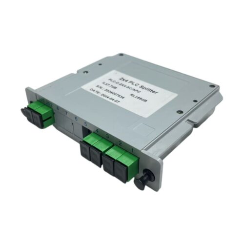 2×4 SC-APC Chassis Type PLC Splitter - Accessaries - hloptical.com