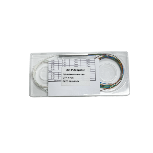 2×4 SC-APC Mini Type PLC Splitter - Accessaries - hloptical.com